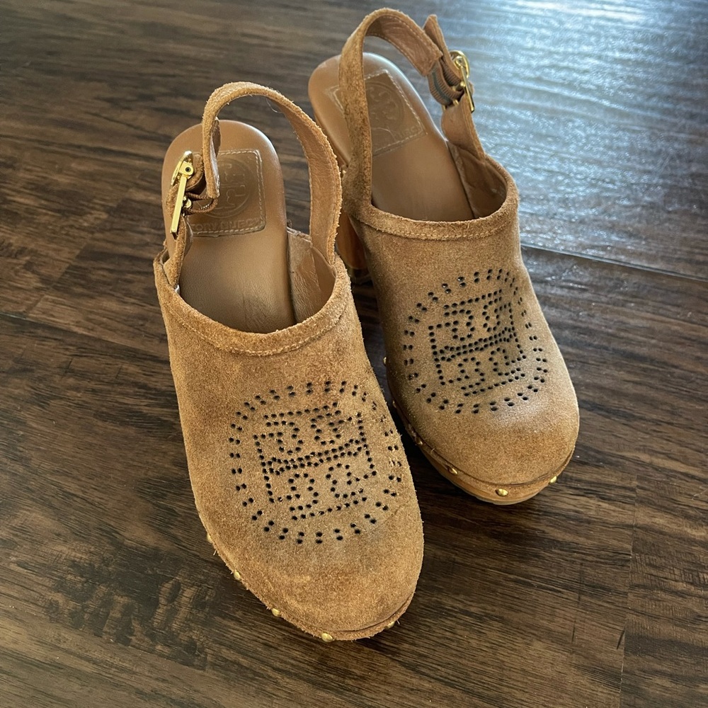 Tory Burch Suede Heel